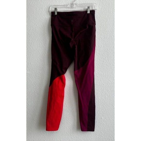 Athleta All In Structure 7/8 Leggings in Auberge Colorblock Tight Heavyweight Po - Picture 4 of 5